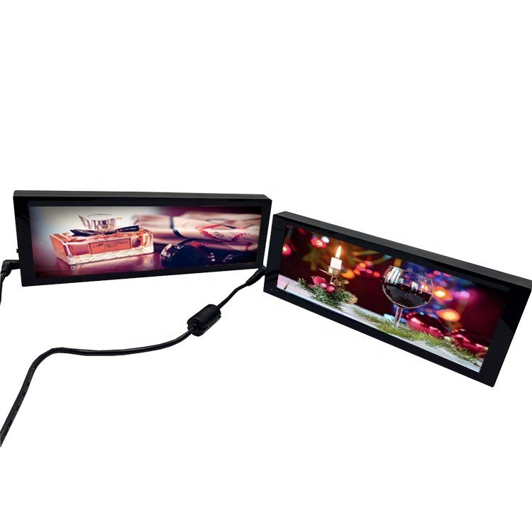 Android Ultra Wide Thin Stretched Screen LCD Advertising Display Digital Board