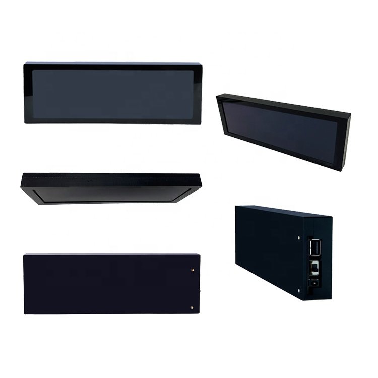 Android Ultra Wide Thin Stretched Screen LCD Advertising Display Digital Board