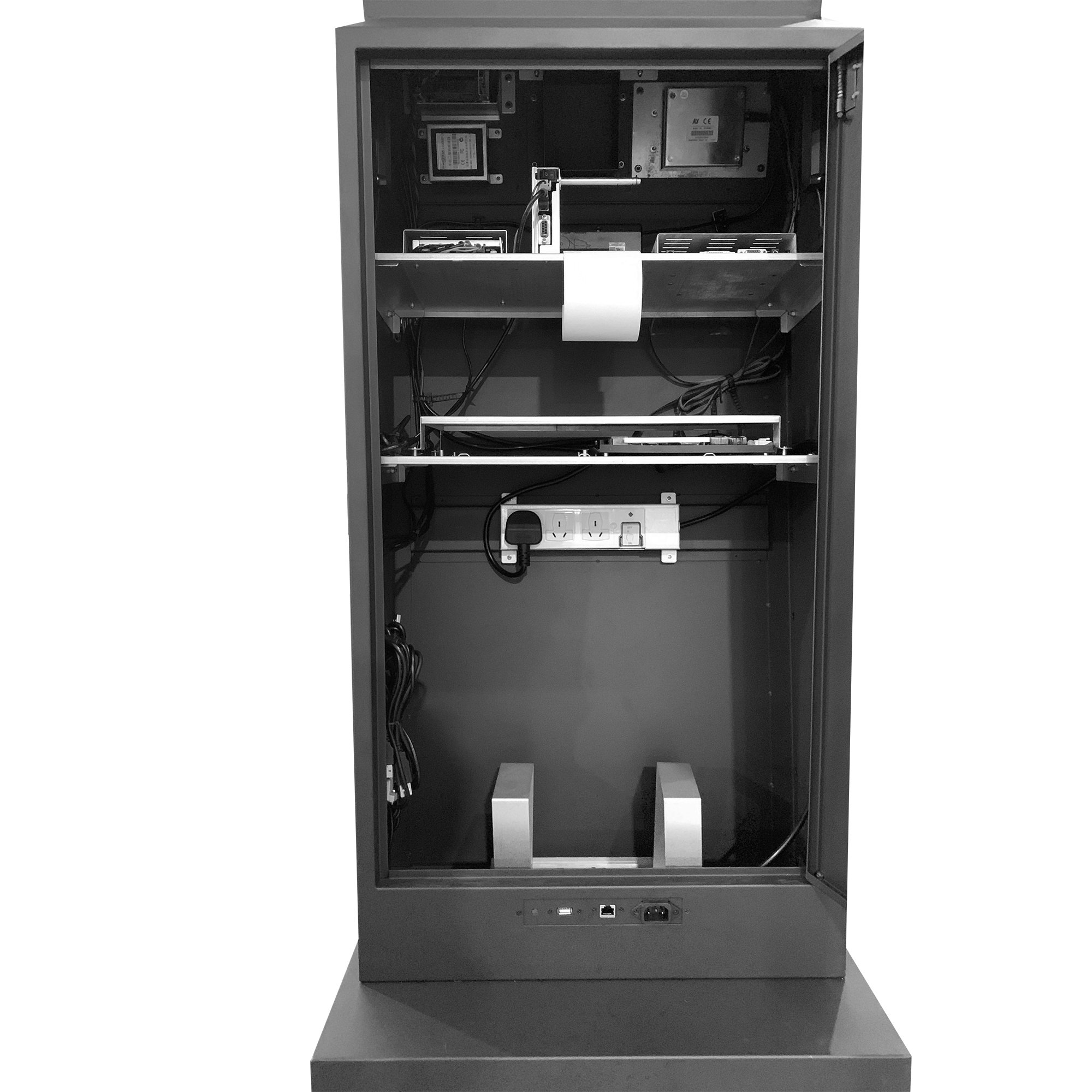 32 inch touch screen queue management system custom payment machine kiosk