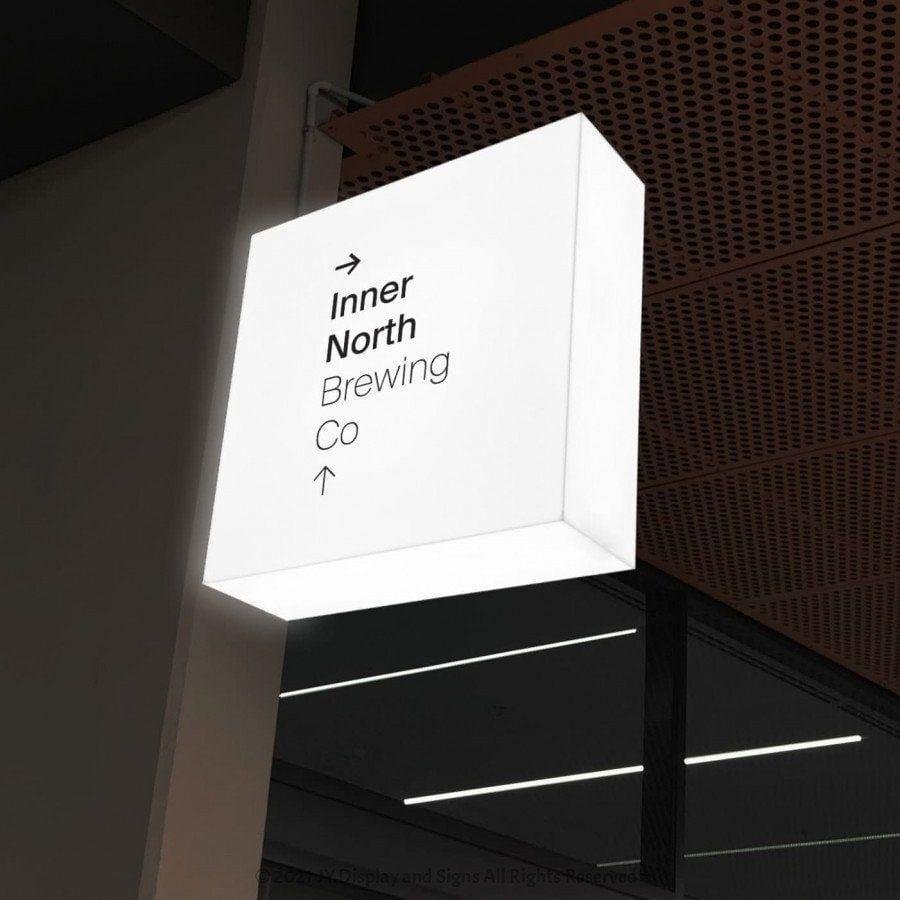 Manufacturer Custom Light Box Signs LED Advertising Light Box Shop Logo Outdoor Advertising Boards