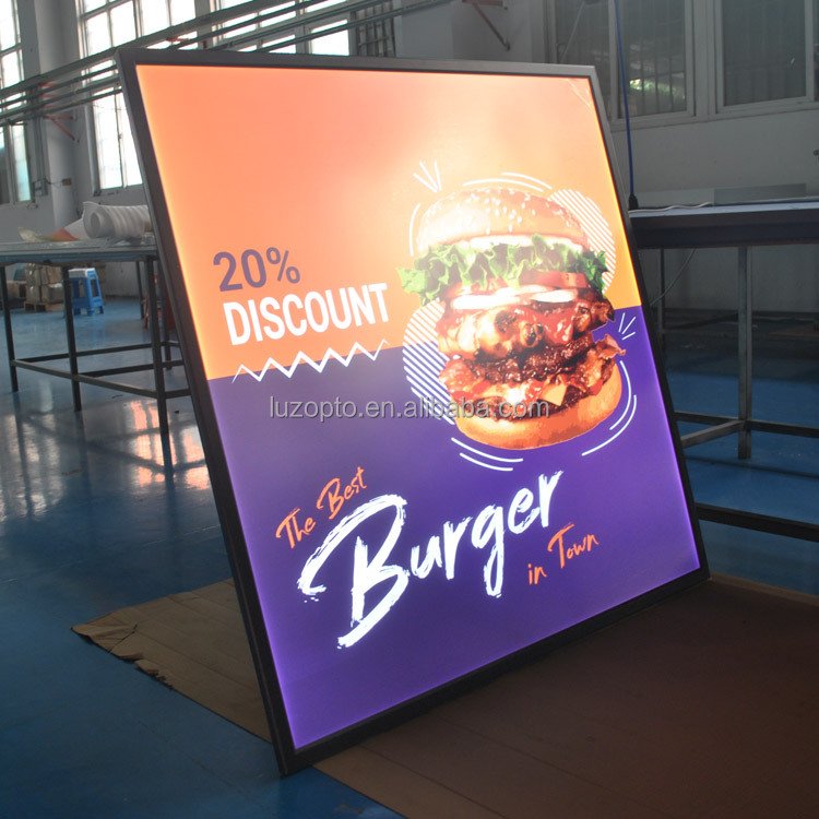 light box 30 x 40 light box quad movie poster light box poster frame led display frame led sign board advertising led frame