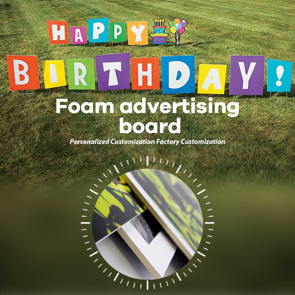 Cheap high quality Price Board Printing Foam Board Sign Advertising Boards