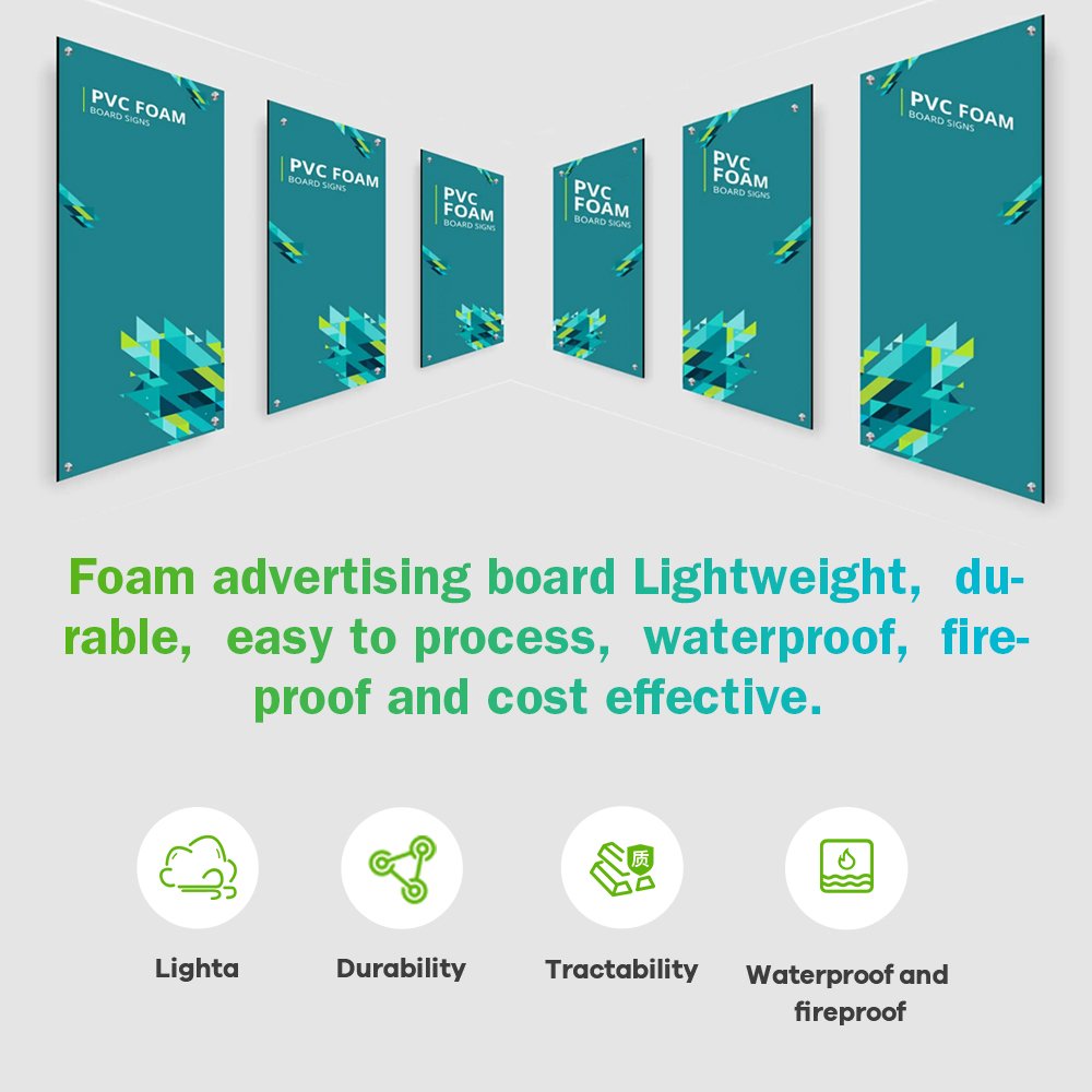 Cheap high quality Price Board Printing Foam Board Sign Advertising Boards