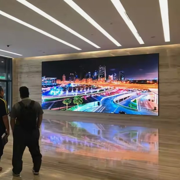 Shopping Mall Chain Store Shop Led Indoor Display P1.25 P1.53 320X160mm Fixed Installation LED Advertising Display