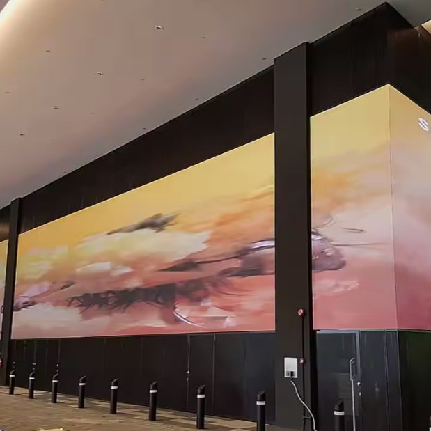 Shopping Mall Chain Store Shop Led Indoor Display P1.25 P1.53 320X160mm Fixed Installation LED Advertising Display