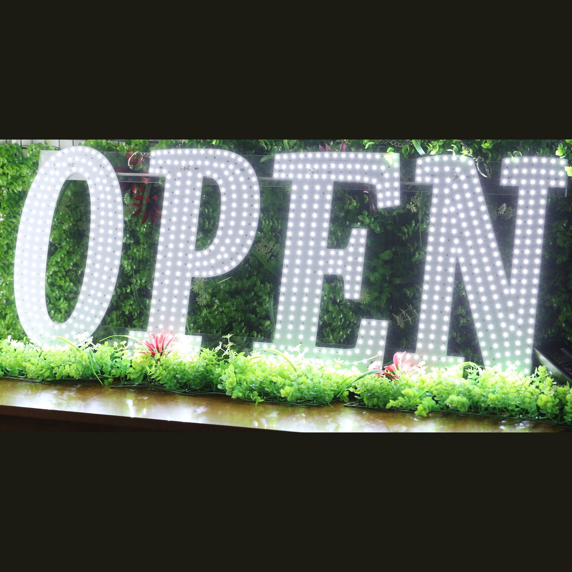 custom va pe smoke shop sign board outdoor business Advertising 3D acrylic led illuminated sign smoke shop led sign