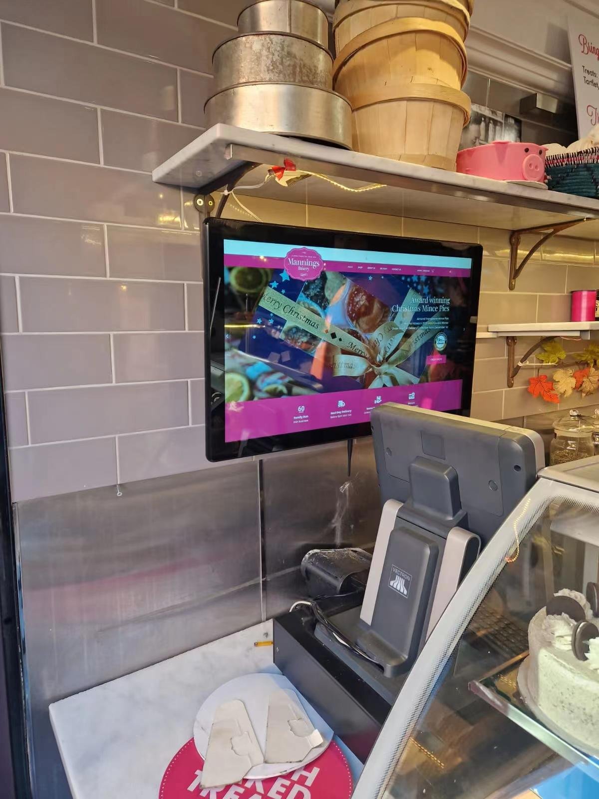 LCD Wall Mount Advertising Menu Board Screen For Restaurant Indoor Advertising Screen Video Monitor Digital Signage
