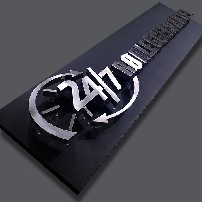 Outdoor Led Backlit Channel Letter Board Stainless Steel Metal Shop Name Illuminated Sign Board Designs For Hotel