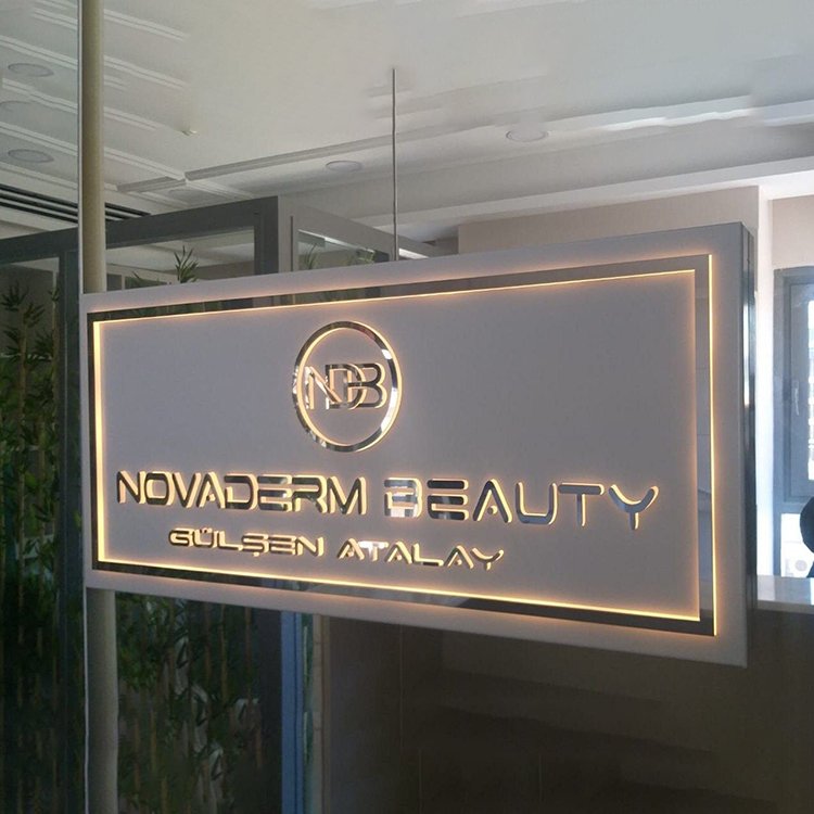 custom metal business signs illuminated signs board signs advertising outdoor Backlit letters outdoor
