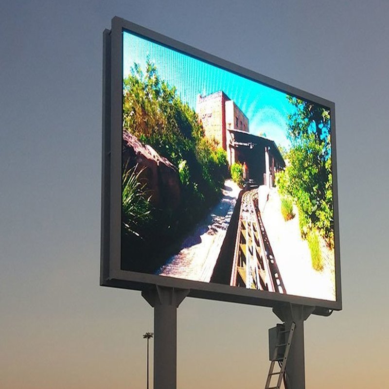 Waterproof P8 Fixed Installation Advertisement Screen Panel Led Board Display Led Screens For Outdoor Advertising