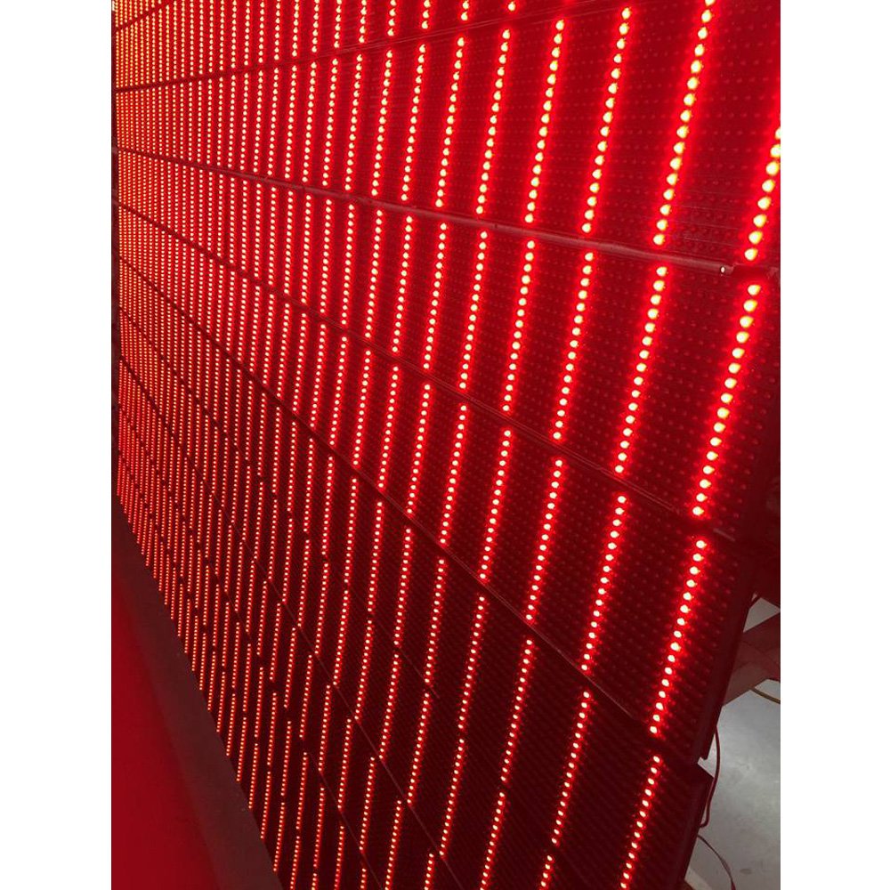 Outdoor P10 DIP LED Scrolling Message Board Single Color 320mm x 160mm Electronic Module