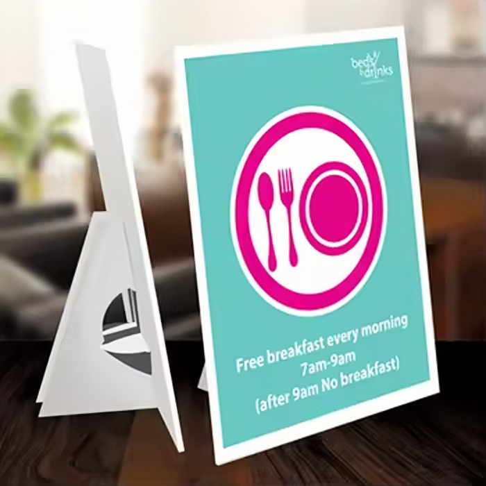 Custom printed advertising poster board laminated PVC foam board Andy board