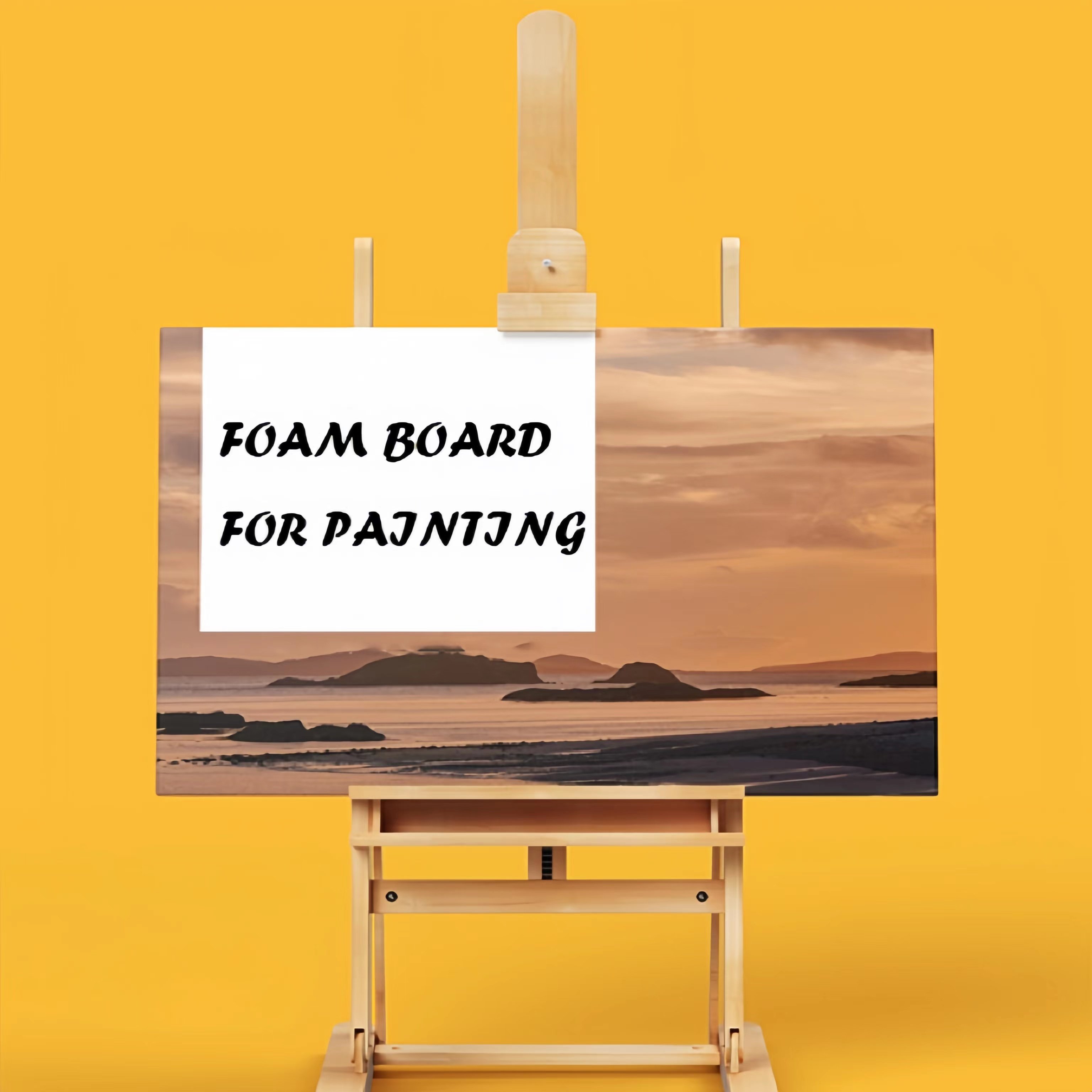 Custom printed advertising poster board laminated PVC foam board Andy board