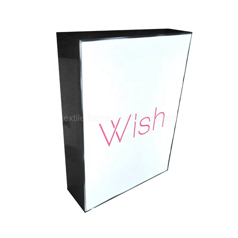 Tianyu Wholesale Manufacturer Aluminum Outdoor Scrolling Lighting Box Advertising Board Led Light Boxes