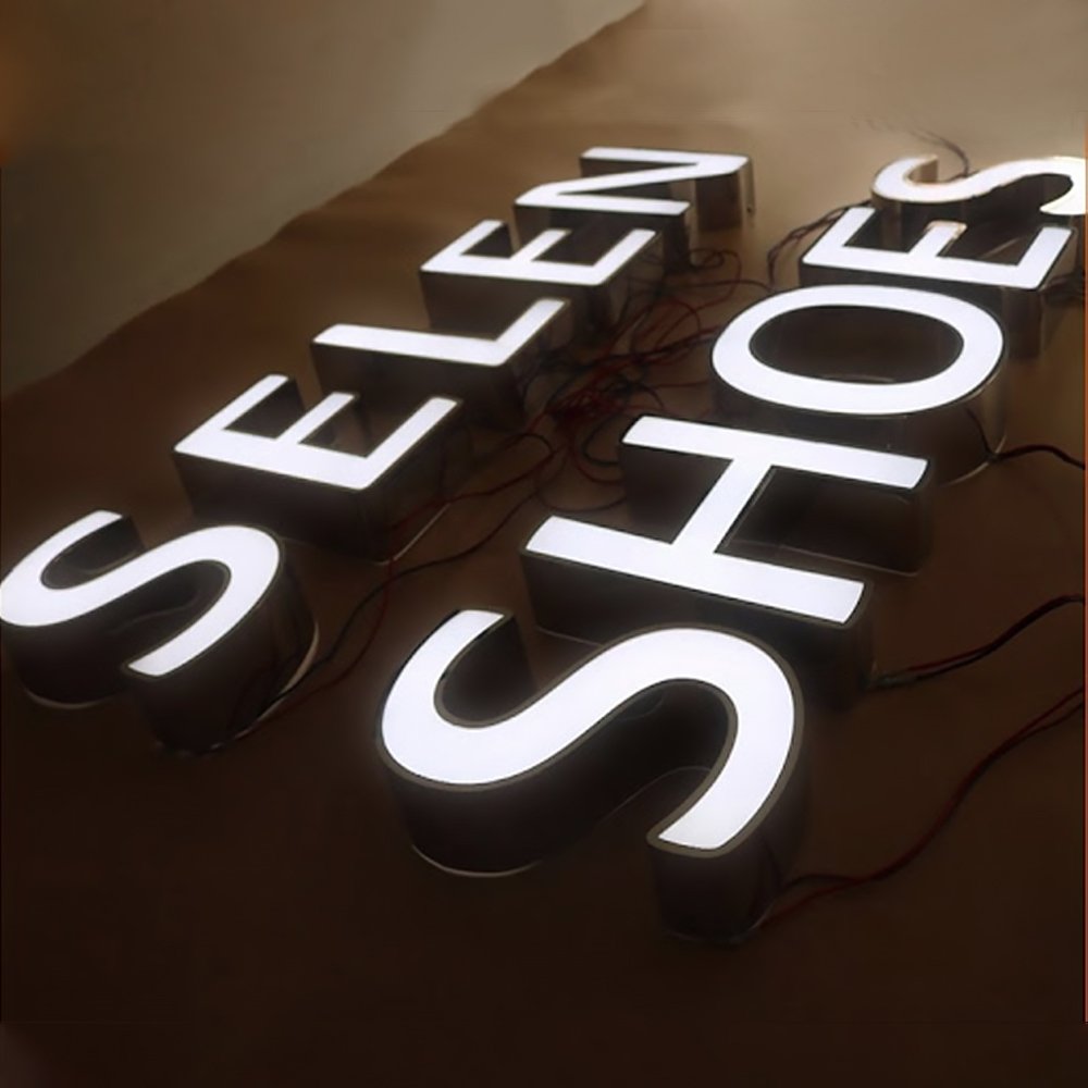 Commercial Led Restaurant Shop Sign Outdoor Signage Design Fascia Board 3d Coffee Pizza Coffee Led Shop Sign