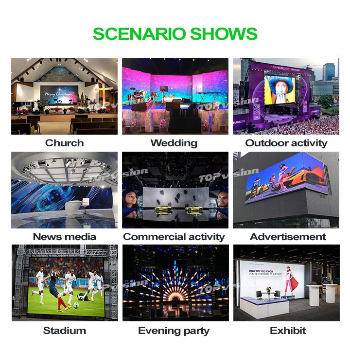 Pantalla led display screen Digital Signage BillBoard Waterproof Advertising Outdoor Video Wall Panels Led Display Screen