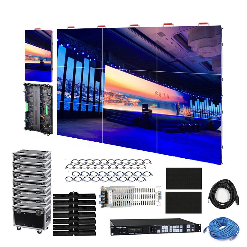 P2.976 Indoor Outdoor Shopping Mall Transparent LED Display Screen Billboard Poster stage video wall cabinet 500x500 500x1000mm