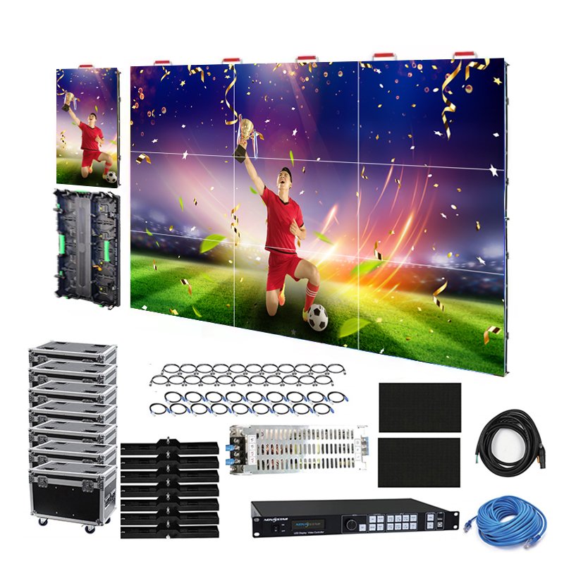 P2.976 Indoor Outdoor Shopping Mall Transparent LED Display Screen Billboard Poster stage video wall cabinet 500x500 500x1000mm