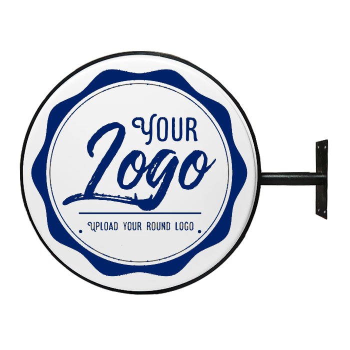 Outdoor advertising backlit led light box Custom Logo acrylic LED shop front sign vacuum forming led sign board