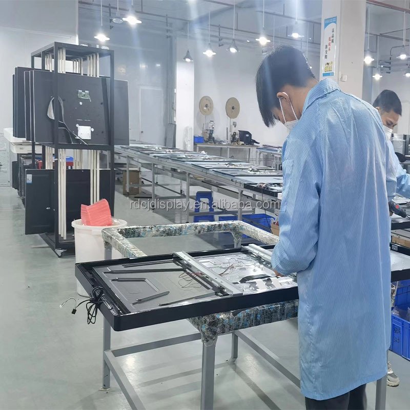 Shenzhen Factory Intelligent 43 Inch Interactive 4k Monitor Digital Signage Menu Board Price Indoor Advertising Screen