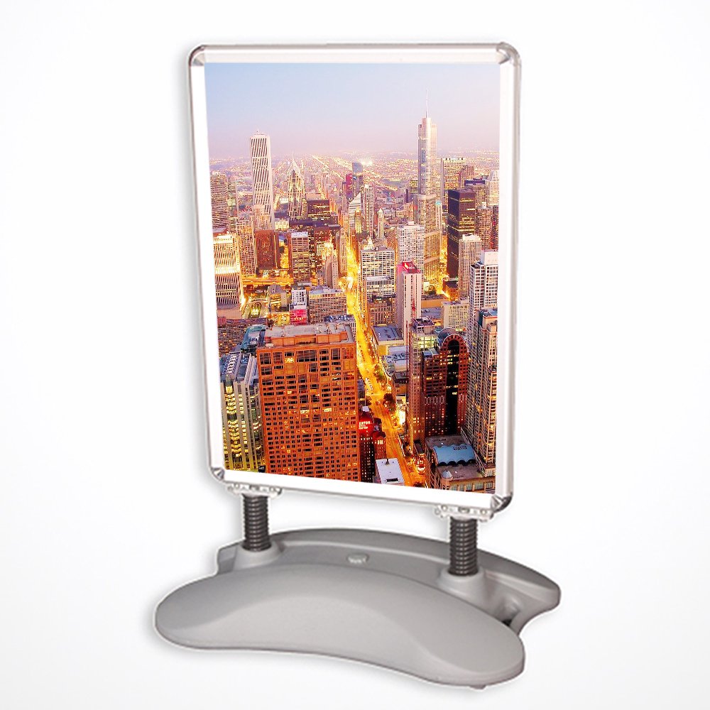 Water Base Aluminum Pavement Signs Posters Outdoor High Quality Menu Display Stand A Frame Advertising Boards
