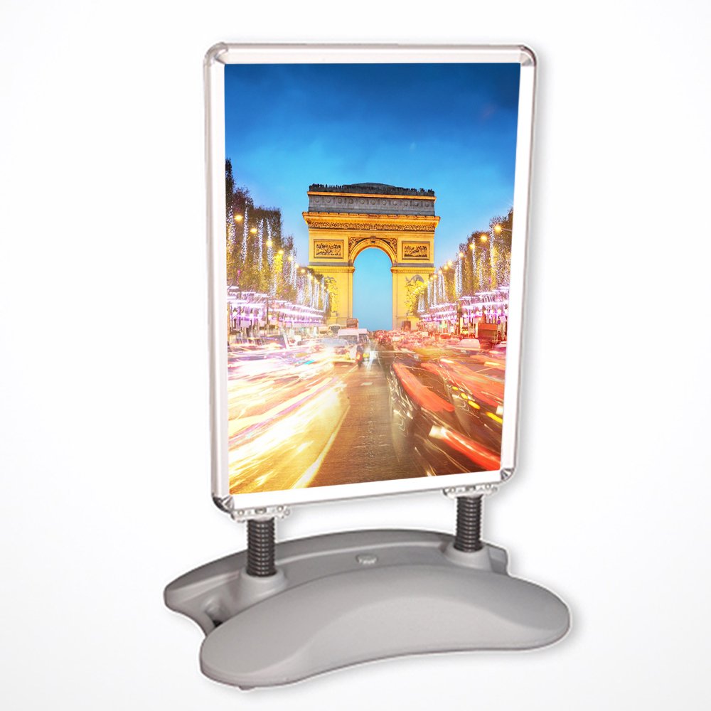 Water Base Aluminum Pavement Signs Posters Outdoor High Quality Menu Display Stand A Frame Advertising Boards