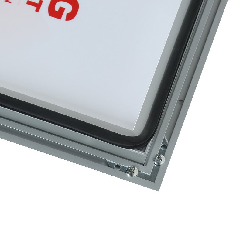 Customized size felt 11x17" 20x30" Advertising Boards mitred corner aluminum snap frames lockable poster frame