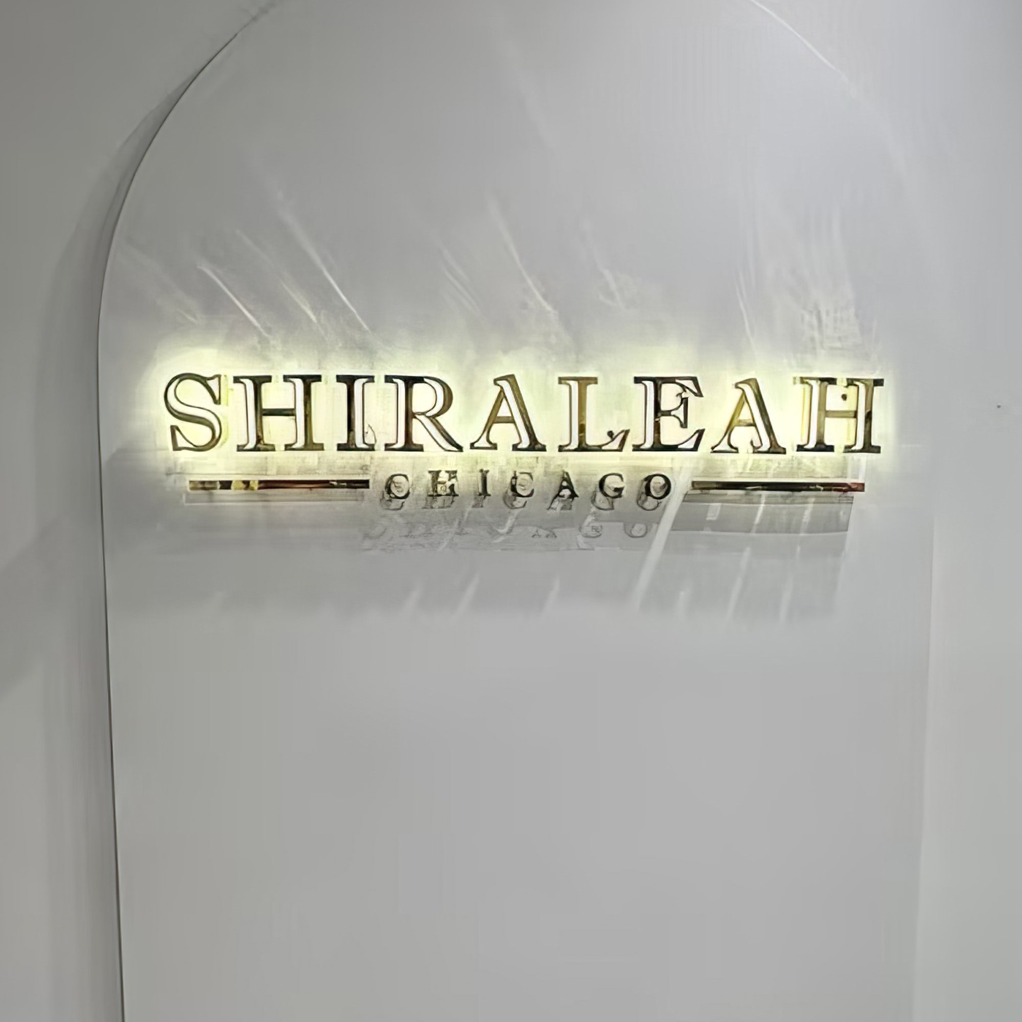 Newest 3d letter sign shop name board company sign logo design lighted coffee custom sign