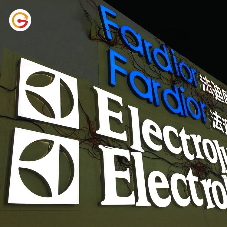 JAGUARSIGN Manufacturer Custom Solid Acrylic Illuminated Led Letter for Shop Advertising Decor