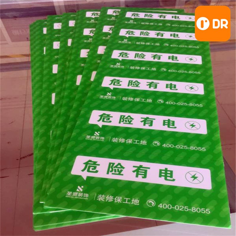 Custom outdoor UV Printed PVC Foam Board Sign / KT /ABS Sheet Advertising Sign Paper Board / Corflute Sheet