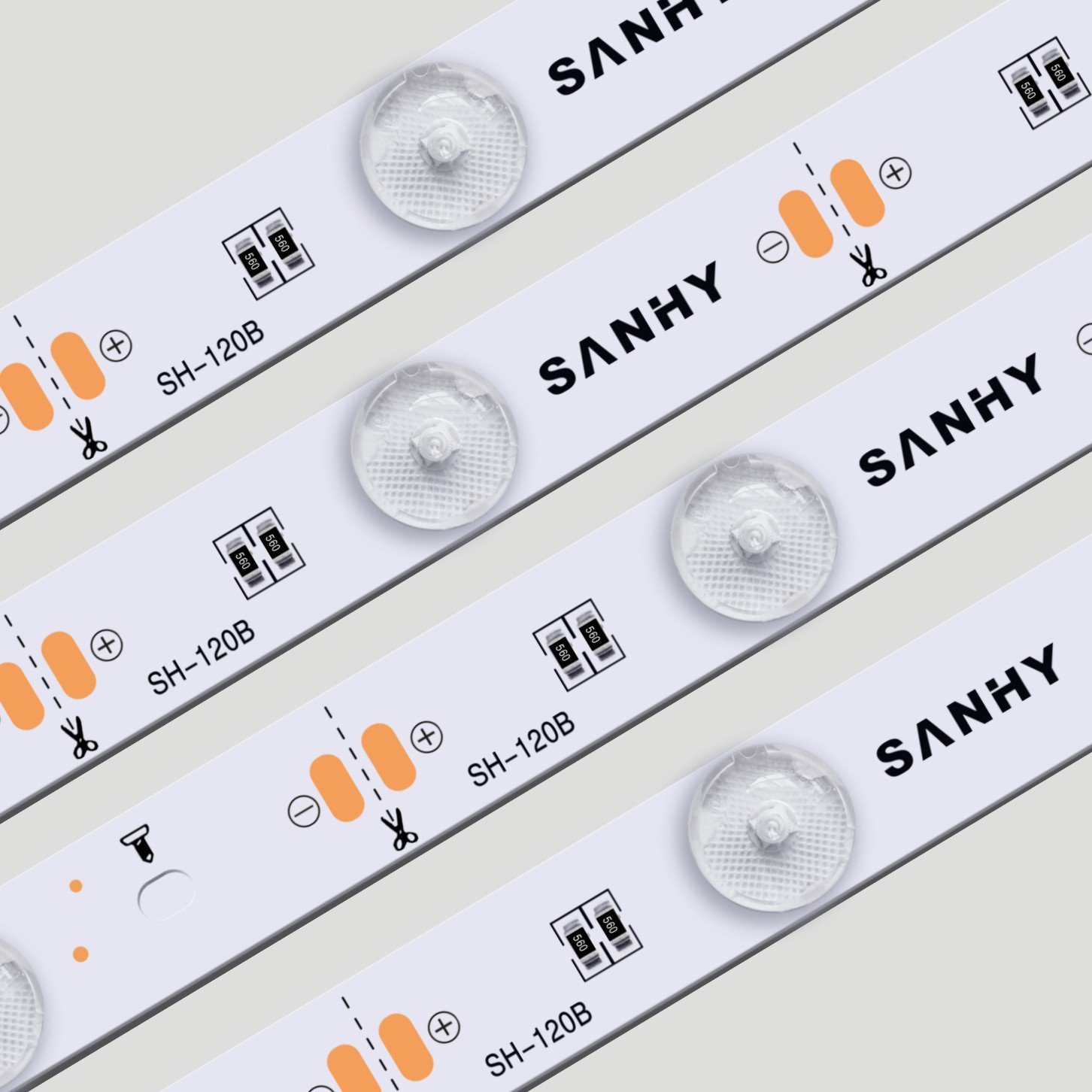 led advertising light board 12V lights led strip smd 2835 2838 no dark spot LED Strip bar