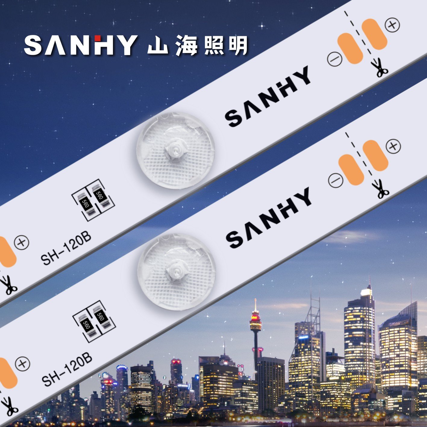 led advertising light board 12V lights led strip smd 2835 2838 no dark spot LED Strip bar