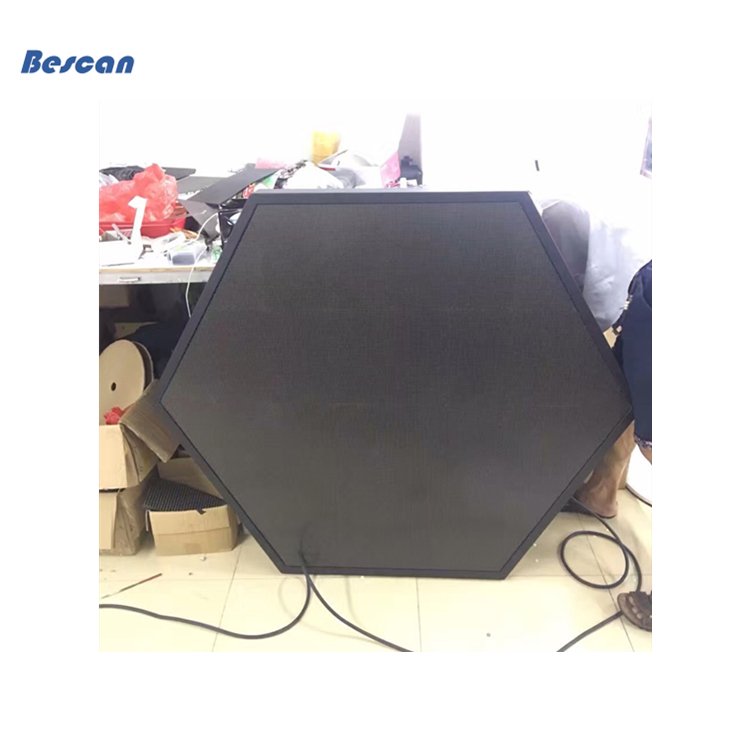 P2 P2.5 P3 P4 LED Panel Hexagonal Video Wall Geometry Splicing Hex Honeycomb Night Light LED Display Screen Pantalla LED Hexagon