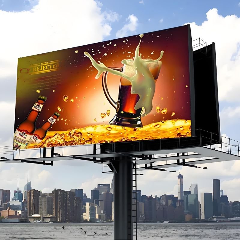 Outdoor Waterproof P2.5 P3 P4 P5 P6 Advertising Led Screen Large Stand Digital Billboard Outdoor Led Display
