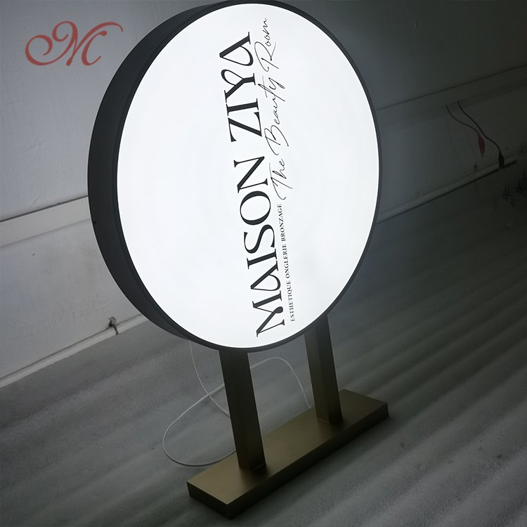 aluminum fabric light box Advertising light boxes restaurant advertising wall mount menu board metal light box
