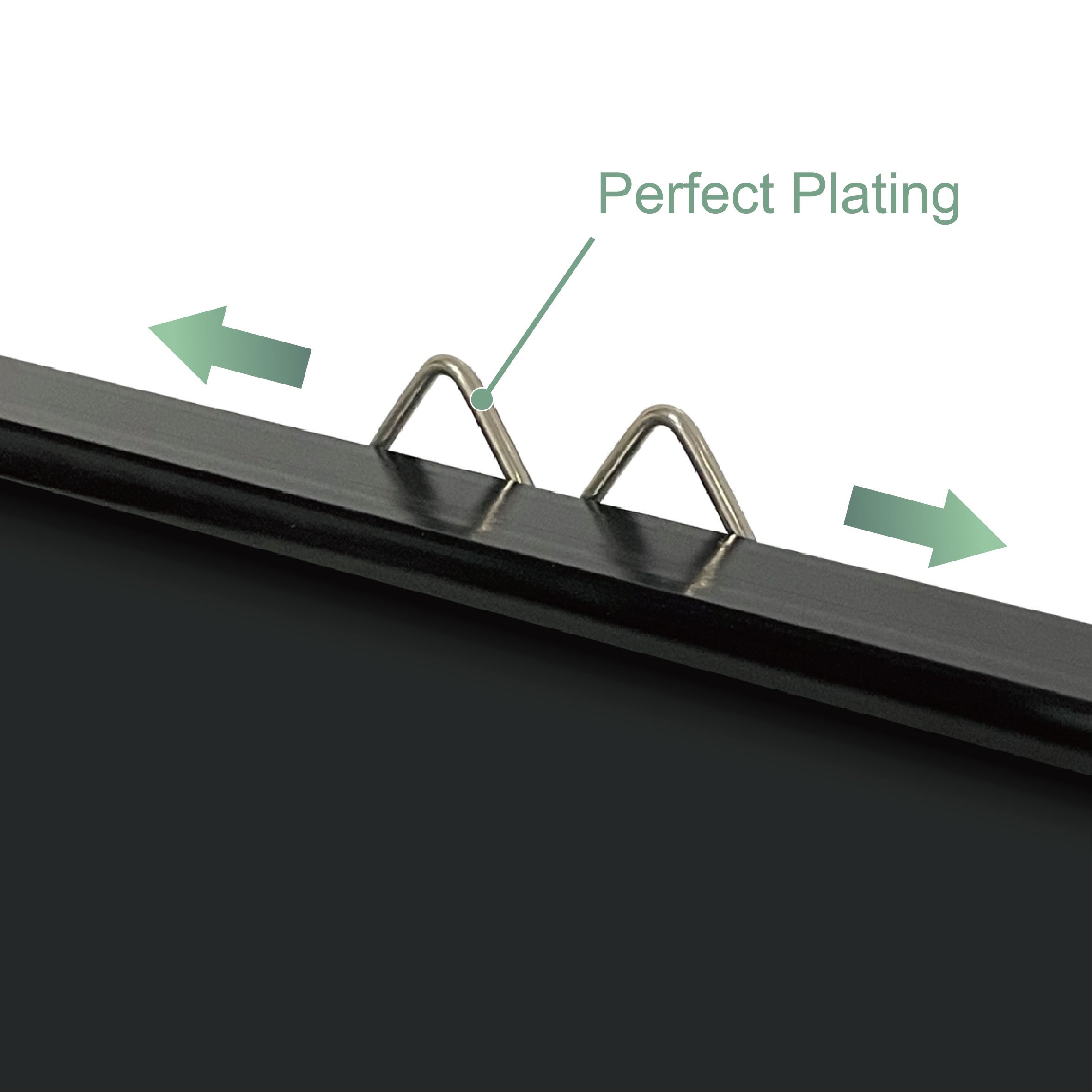 Aluminum frame mirror board for advertising