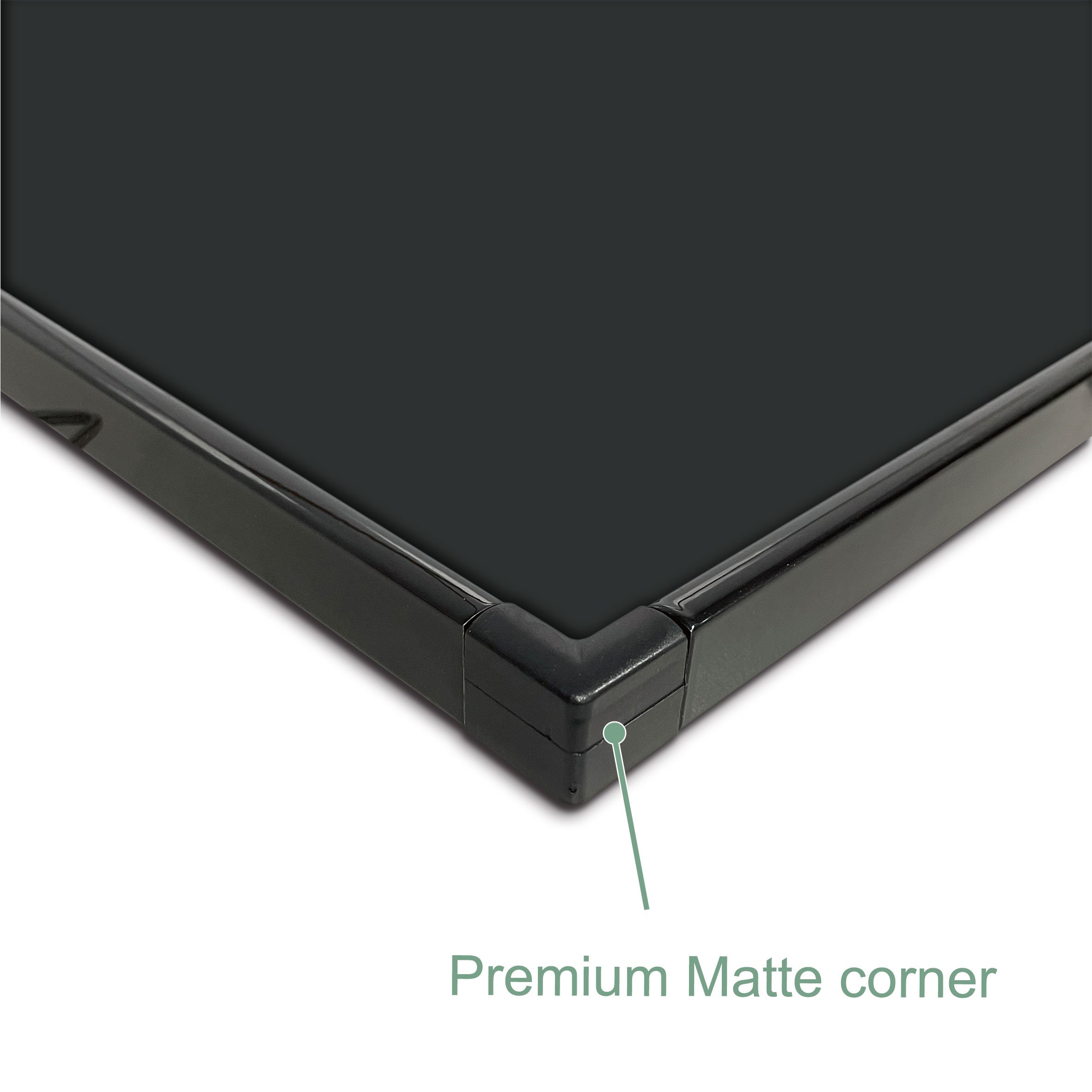 Aluminum frame mirror board for advertising