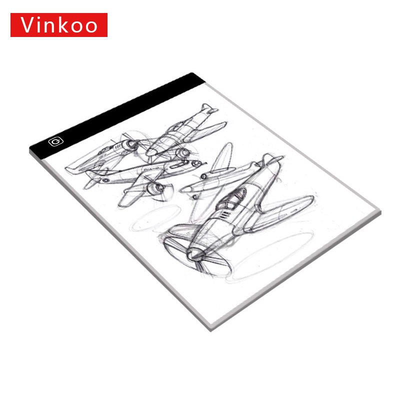 Artist A4 Slim Led Art Stencil Board Light Box Acrylic Children Led Lamp Pad A4 Drawing Board