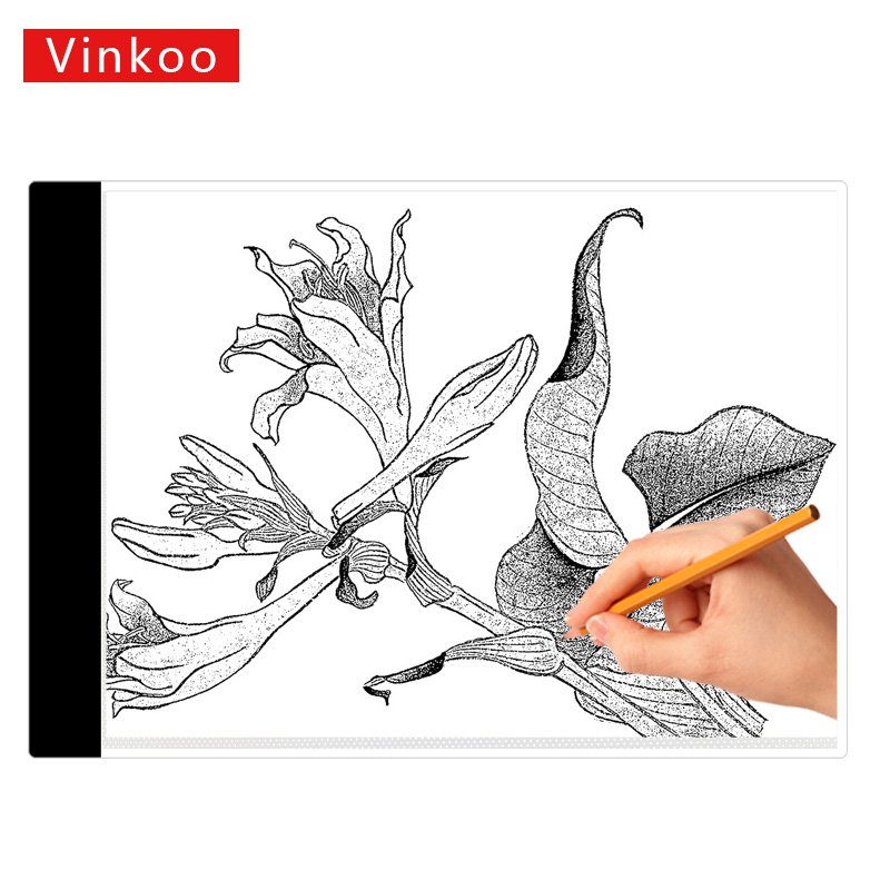 Artist A4 Slim Led Art Stencil Board Light Box Acrylic Children Led Lamp Pad A4 Drawing Board