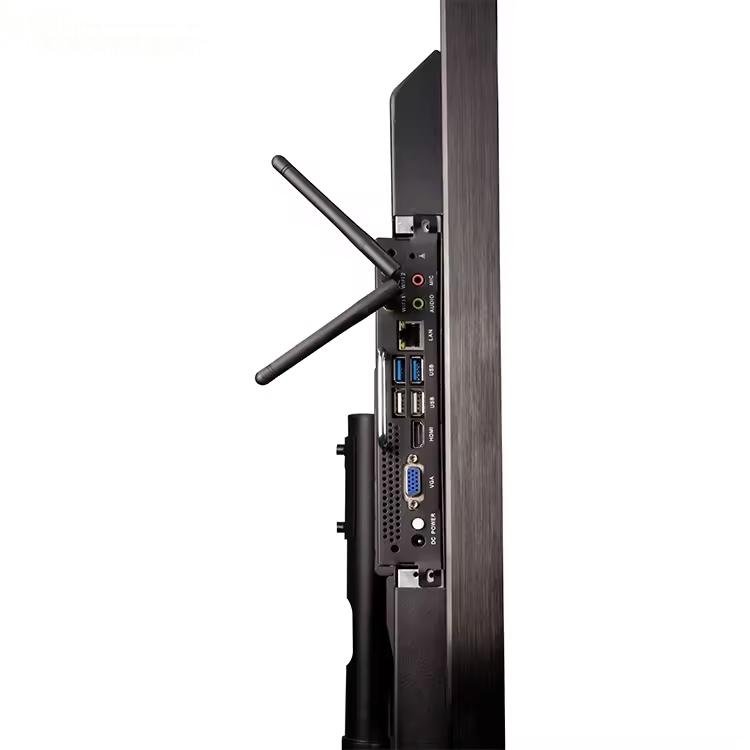75 Inch Digital Interactive LCD Flat Panel Movable Whiteboard for School Education Touch Screen Smart Elevator Use SDK Function