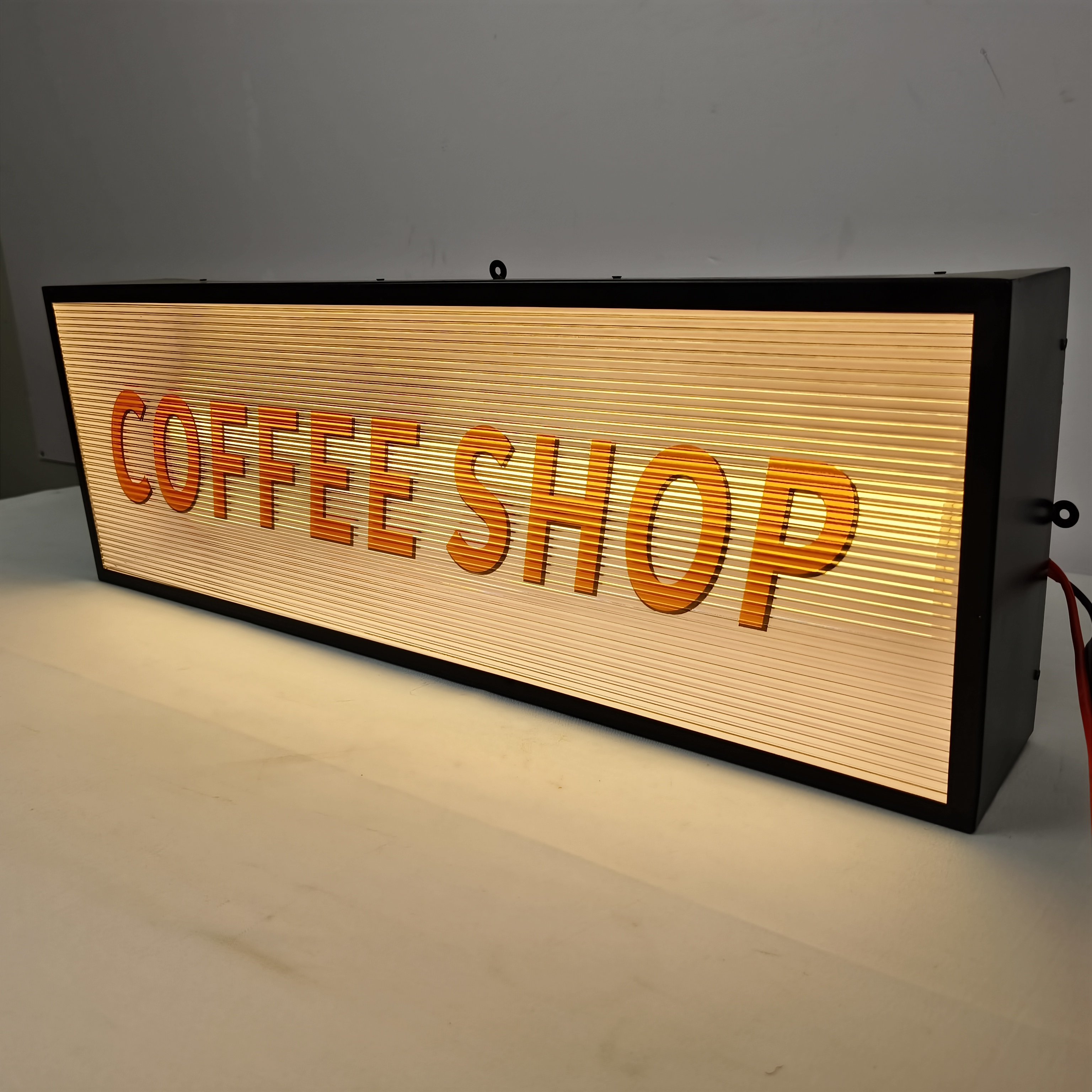 Outdoor Advertising A4 Rectangle Led Light Box Signa Acrylic Led Shop Front Sign with Vacuum Forming