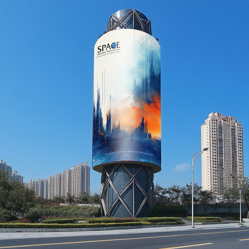 Premium Highway Billboard with LED Lighting for Effective Outdoor Advertising
