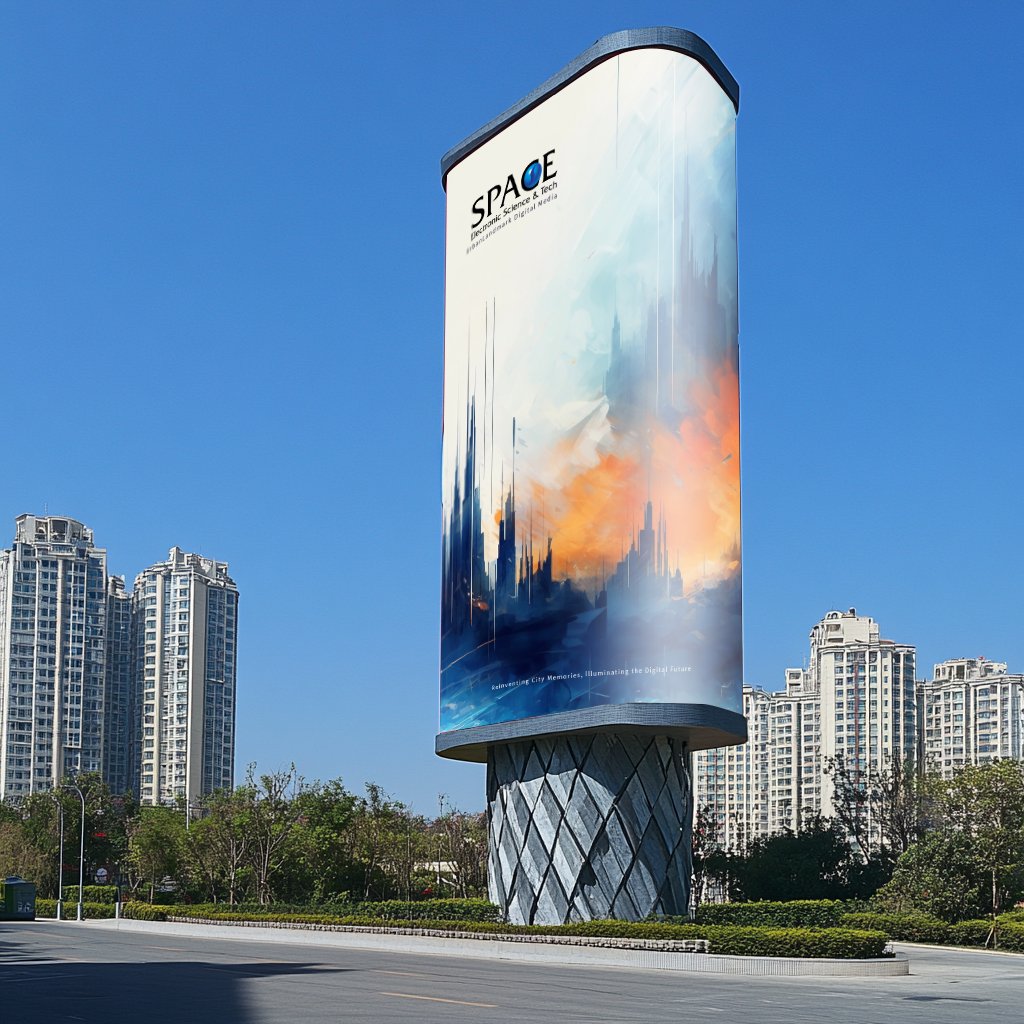 Premium Highway Billboard with LED Lighting for Effective Outdoor Advertising