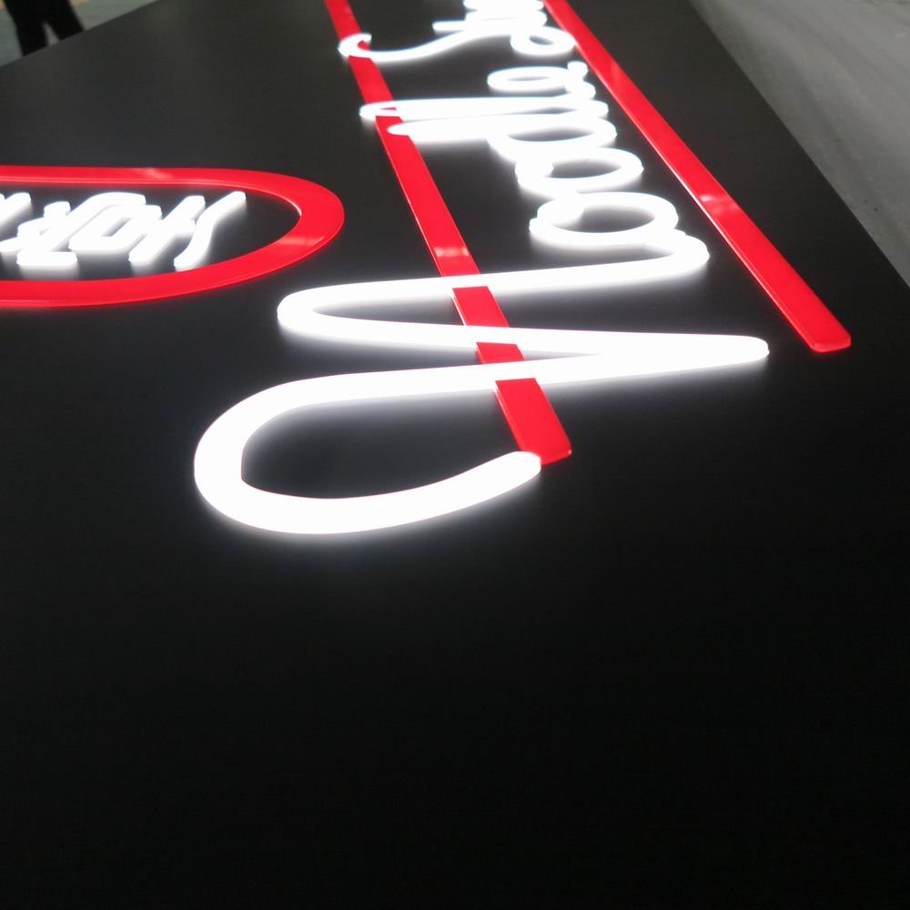 Custom Made Stainless Steel Electronic Restaurant Led Outdoor Signage Advertising Sign Board With Letters