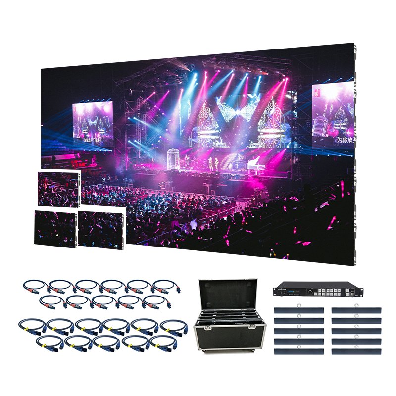 P2.604 Indoor Outdoor LED Display Screen HD SMD Rental Digital Display Board 500x500 Led Panel Display Board