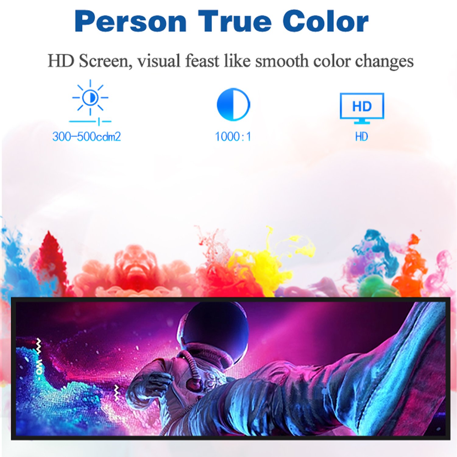 hot sale new design commercial stretch screen lcd bar supermarket slim digital display advertising screen