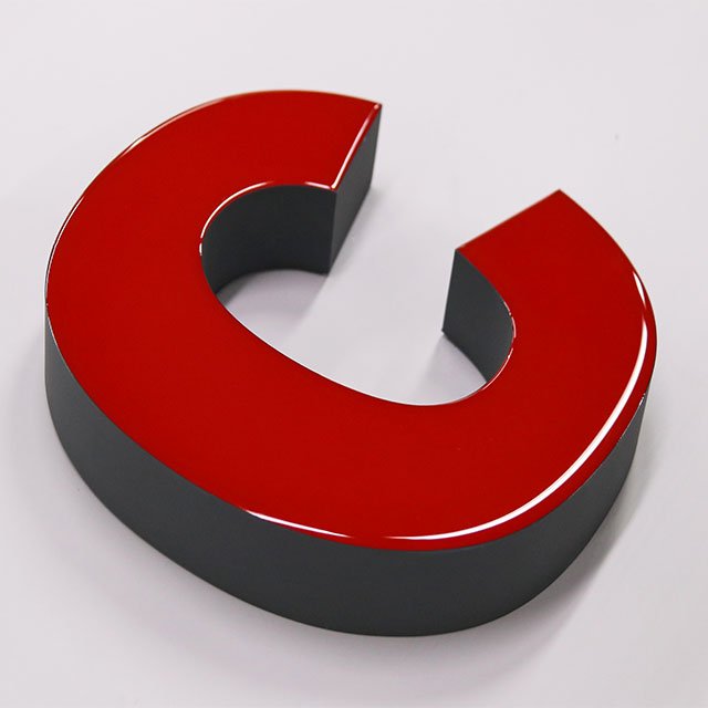 Outdoor Led Illuminated Led Channel Letter Sign Halo Lit Signs Led Sign Letters Light For Mall