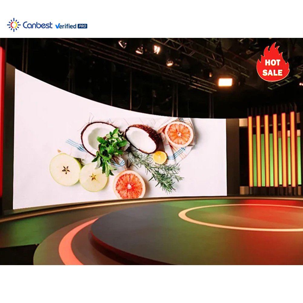 High Definition Cylindrical Soft Large Flexible Indoor Led Video Wall Display Screens P2.5