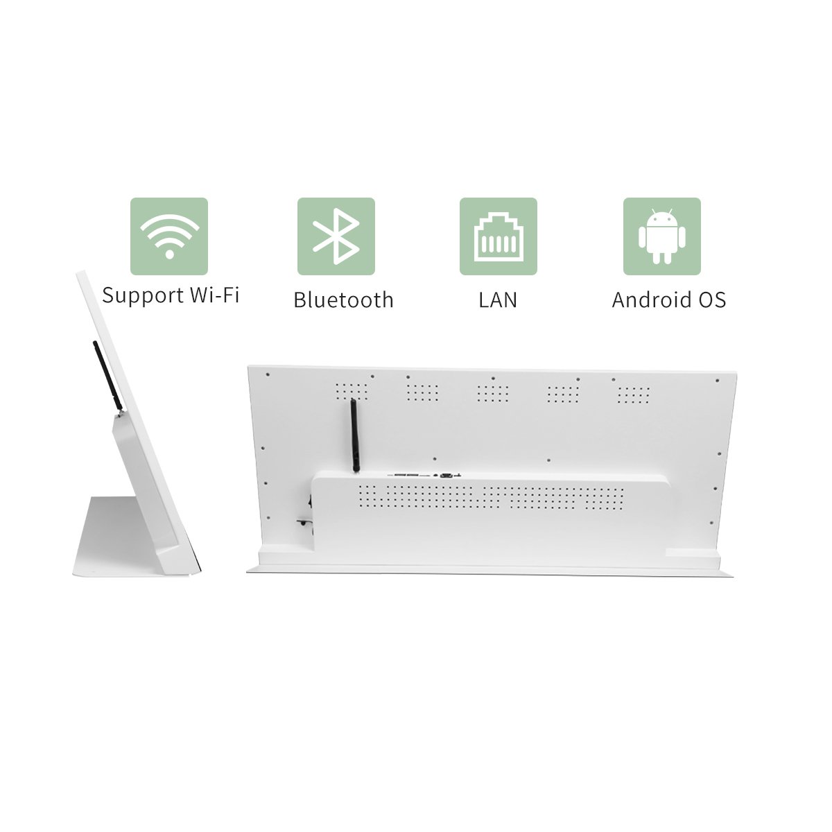 Digital Table Menu Display Advertising Player Milk Tea Menu Board Desktop Digital Signage