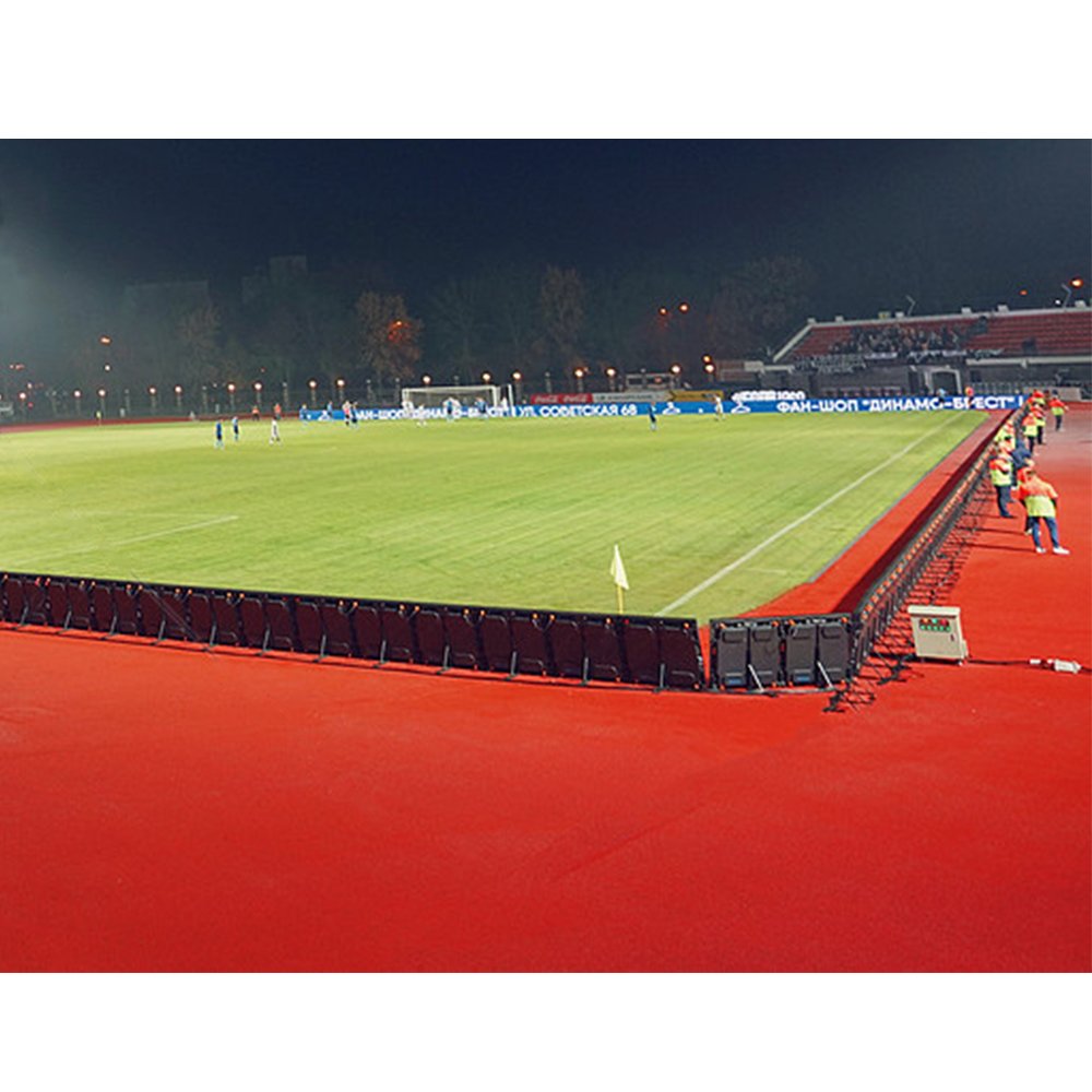 Full Color LED Display Board Football Stadium Perimeter Match P4 P6 P8 P10 LED Advertising Screen Supplier